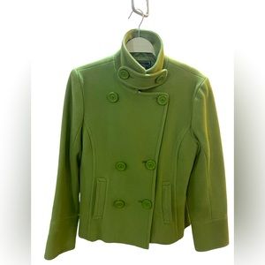Excellent gently used condition short green blazer.
